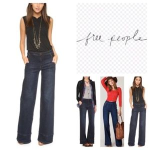 Free People Wide Leg Pants